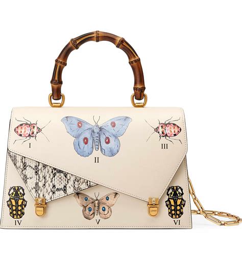 gucci butterfly bag|why does gucci use snake.